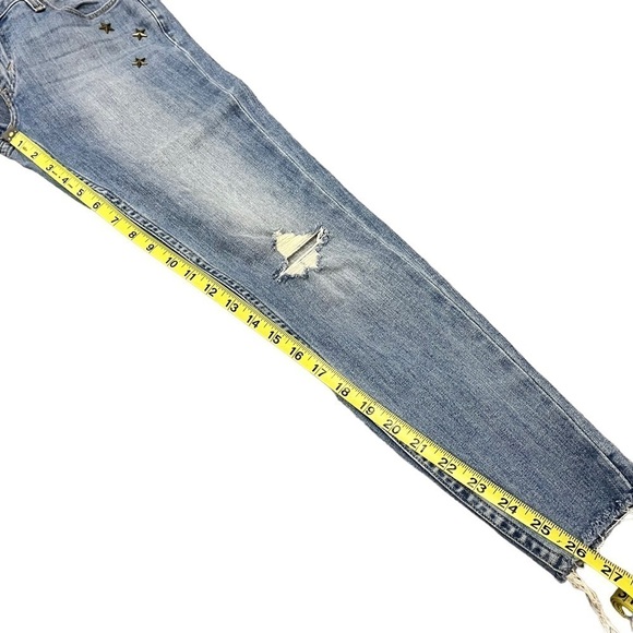 LEVI’S 535 Super Skinny 26 Stars Hearts - Picture 11 of 11